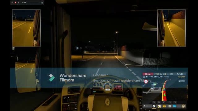 ETS 2 - Аяччо остров Корсика во Франции в город Мессина остров Сицилия в Италии