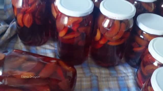 Компот из сливы на зиму БЕЗ стерилизации. Вкуснее любого покупного сока!