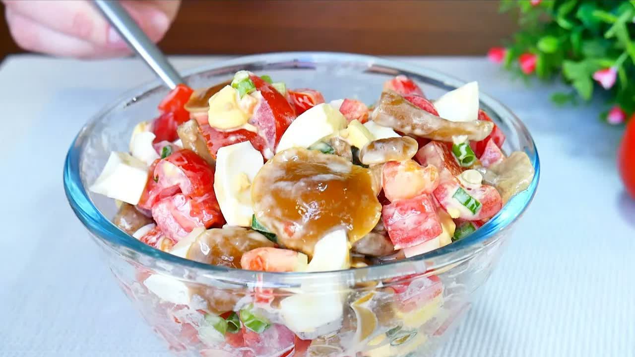 Любимый салат моего мужа который он ел каждый день и за месяц похудел на 30 кг!