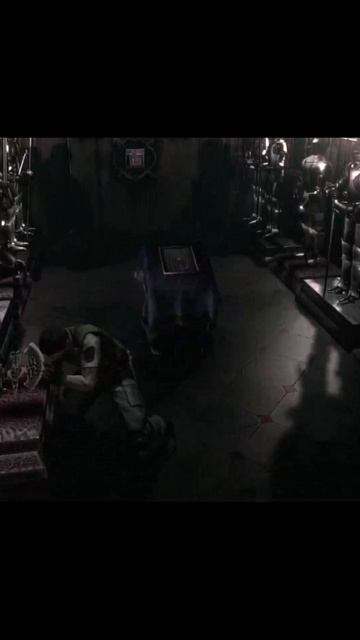 Resident Evil HD Remaster Загадка с 4 рыцарями residentevil re