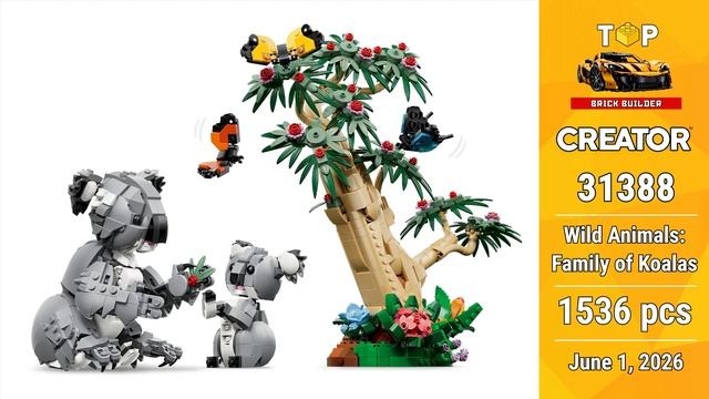 LEGO Creator 3in1 Лето 2026 Утечки. Подробный обзор и сравнение