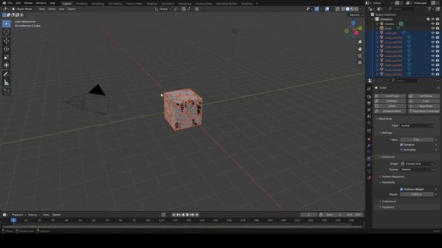 Как сделать разрушение в блендер Cell Fracture How to create destruction in BlenderCell Fracture