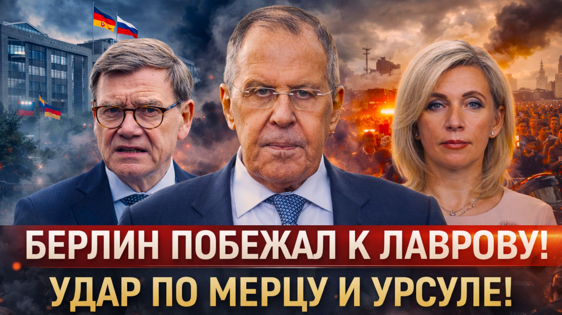 МЕРЦ СДАЁТ НАЗАД? Берлин отправил Вадефуля к Лаврову  Германия резко сменила тон!