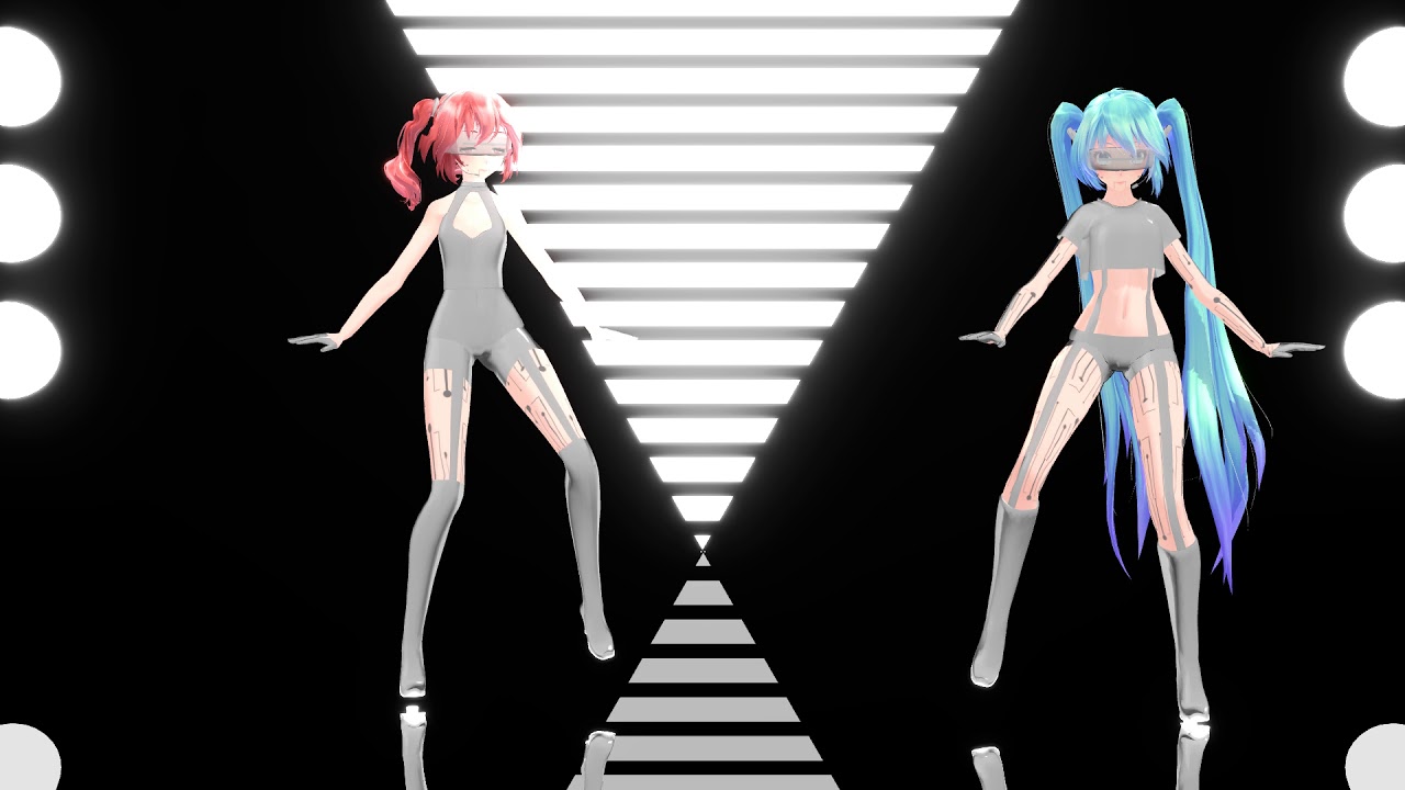 MMD TWI - Rockabye Dance Practice MikuTeto