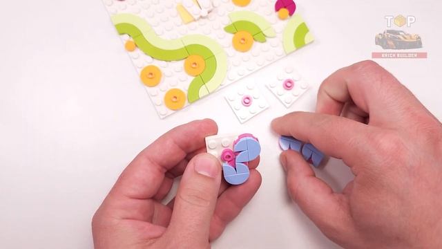 LEGO Creator Цветочное художественное панно 31390 Пошаговые инструкции по сборке