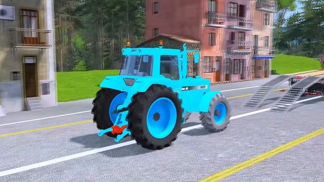 Грузовик Маквин с платформой  Перевозка: яма против машины  BeamNG.Drive