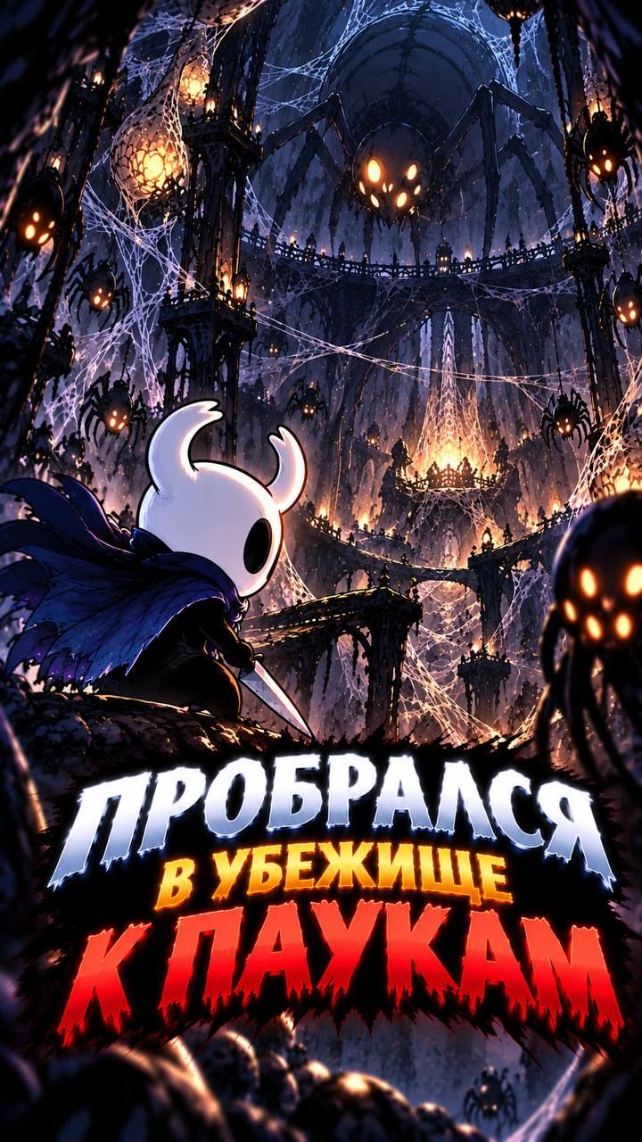 Попал в логово пауков