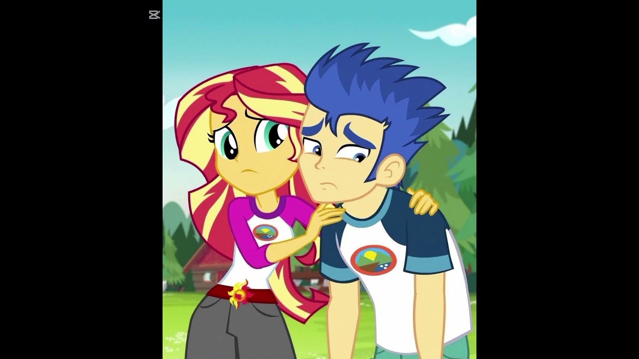 Sunset shimmer x Flash sentry