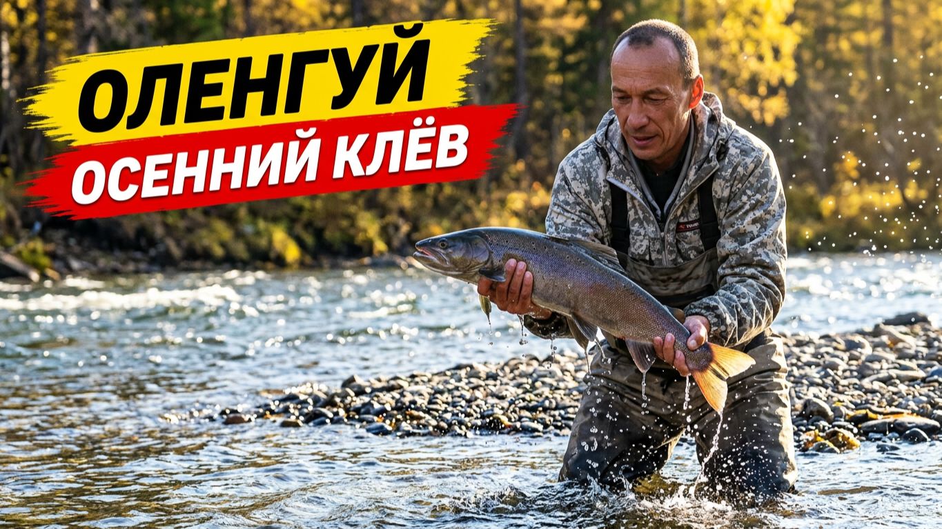 Рыбалка на ленка в сентябре 2026. Река Оленгуй