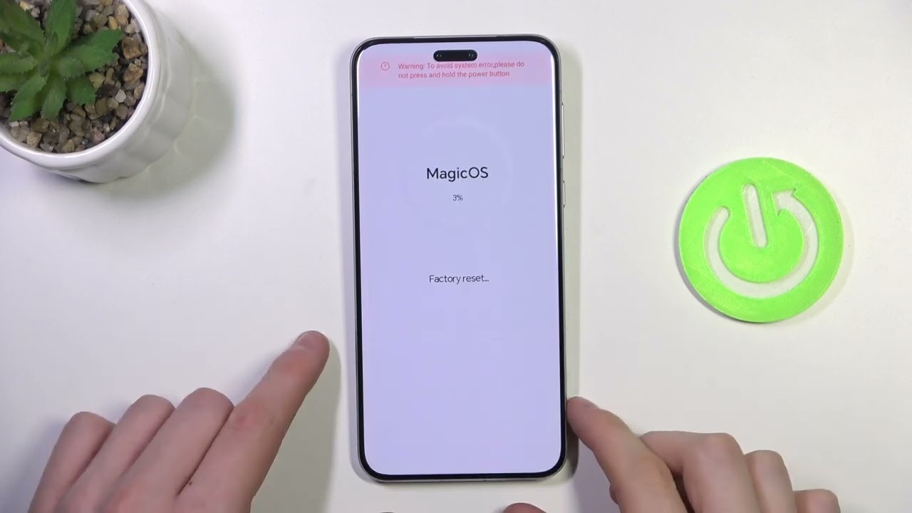 Honor Magic7 Pro: Как сбросить пароль