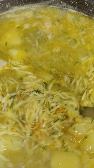 Вкусный суп получился 