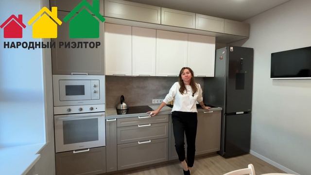 Двухкомнатная квартира в новом кирпичном доме
