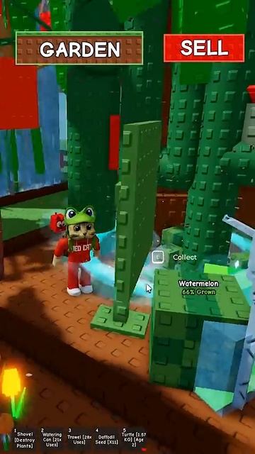 Я вырастил МОНИТОР вместо овоща в игре Вырасти сад роблокс | Grow A Garden Roblox | Прикол #Shorts