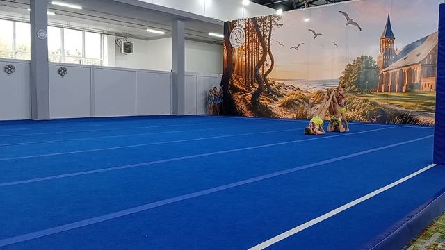 Тройка 1 юношеский разряд Тимофеева - Игнатова - Шахрай КСШОР Комбинированное упражнение