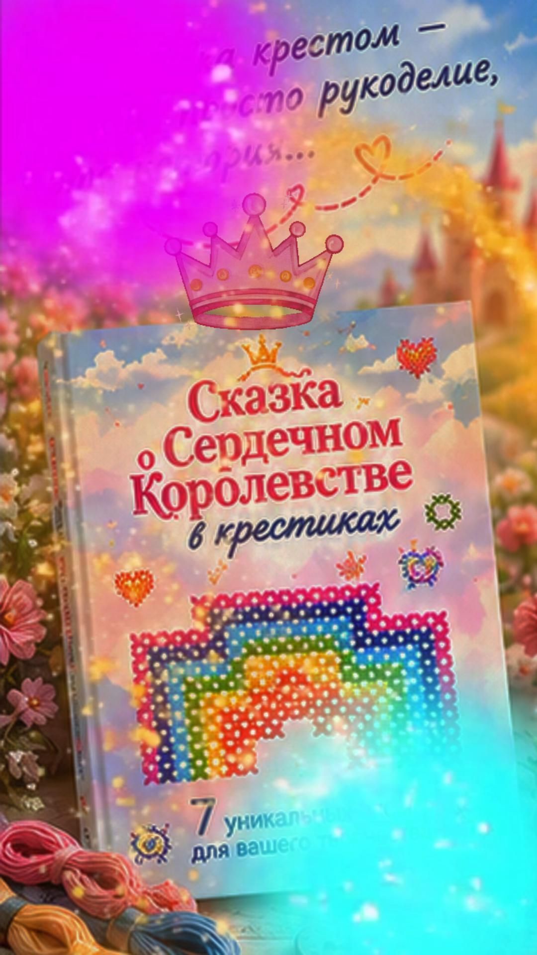 Сказка о Сердечном Королевстве в крестиках