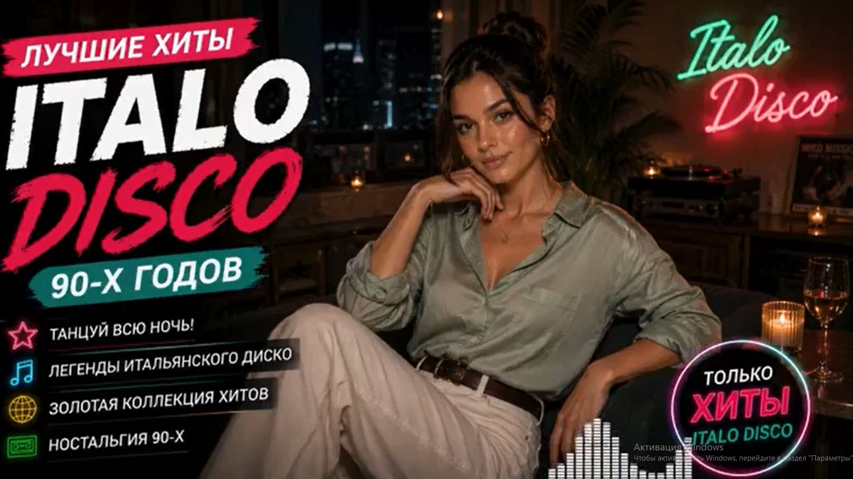 Russian Italo Disco  Dancing Alone _ Танцуя В Одиночестве  Dancing Alone Toni