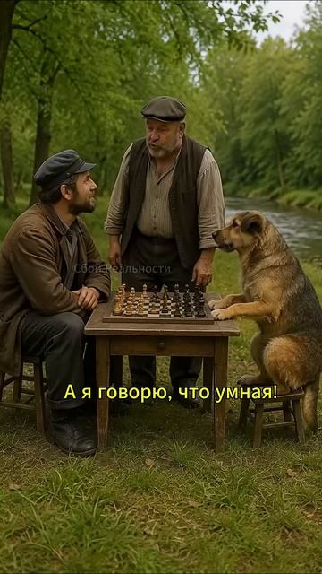 САМАЯ УМНАЯ СОБАКА - нейросеть юмор мем смешныеживотные hailuoai hailuo02 minimax
