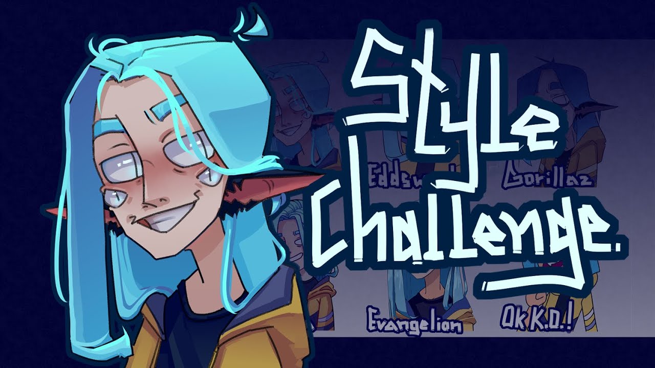 STYLE CHALLENGE  рисую в 5 стилях