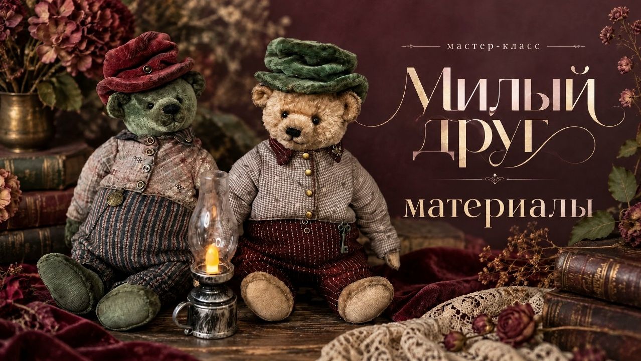 Видеообзор материалов и инстументов Милый Друг