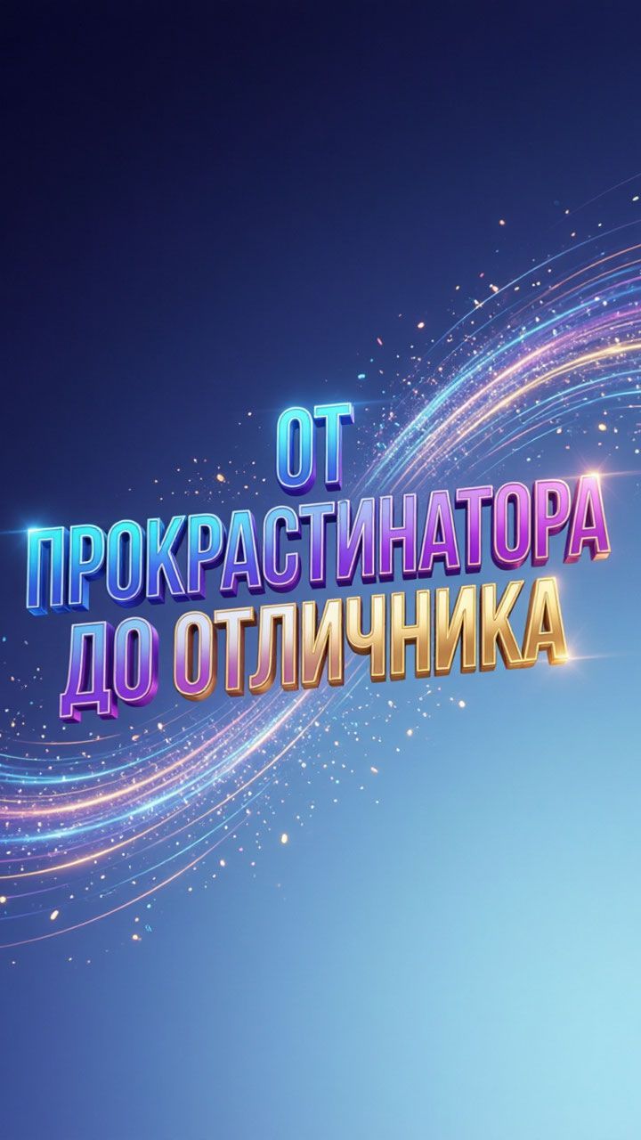 От прокрастинатора до отличника!