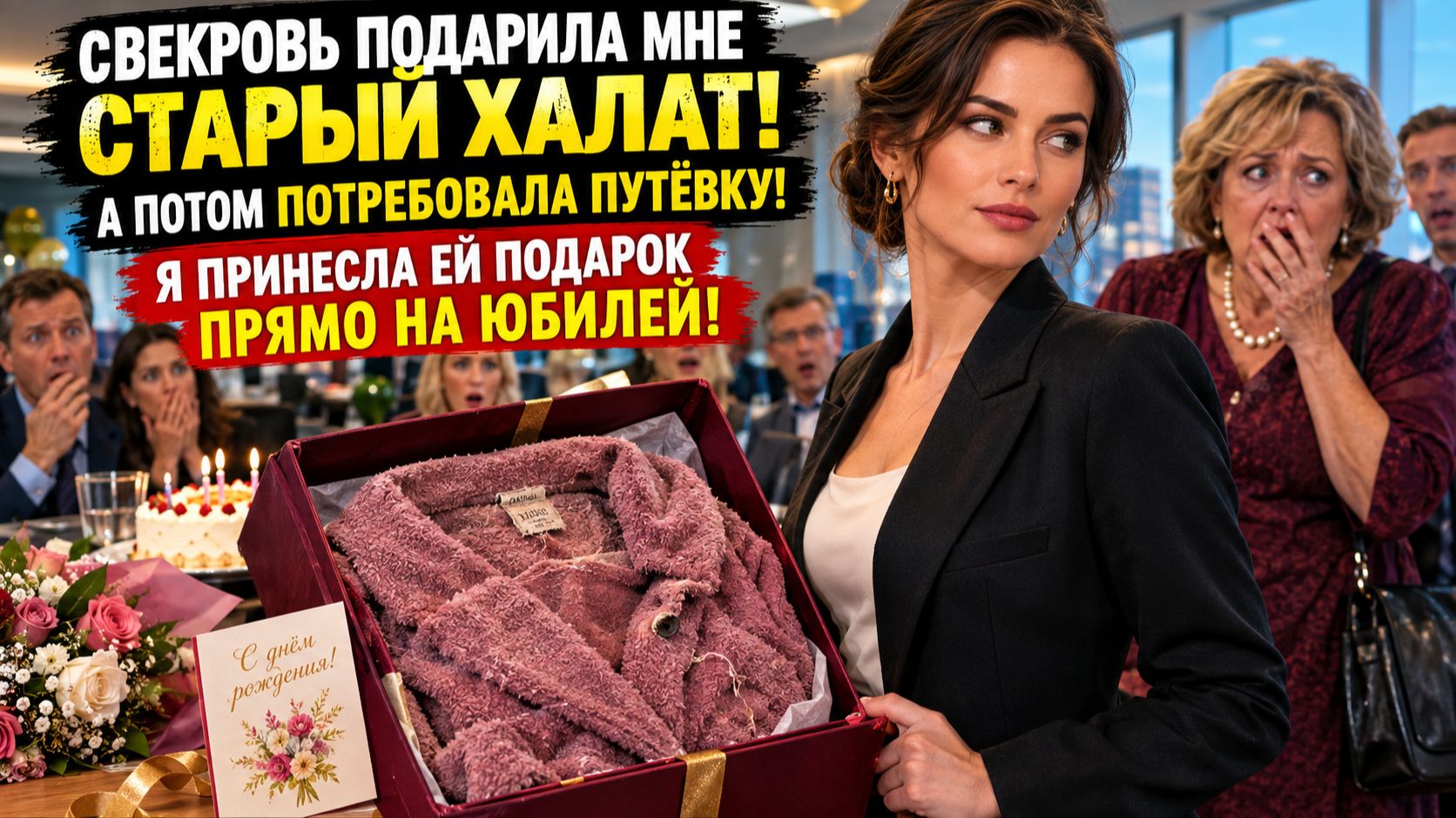 Истории из жизни | Свекровь подарила невестке старый халат и получила его обратно | Аудио рассказы