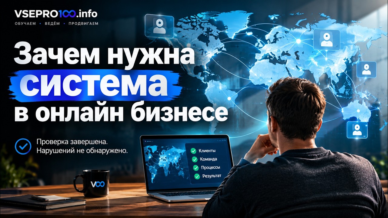 Зачем нужна система в онлайн бизнесе