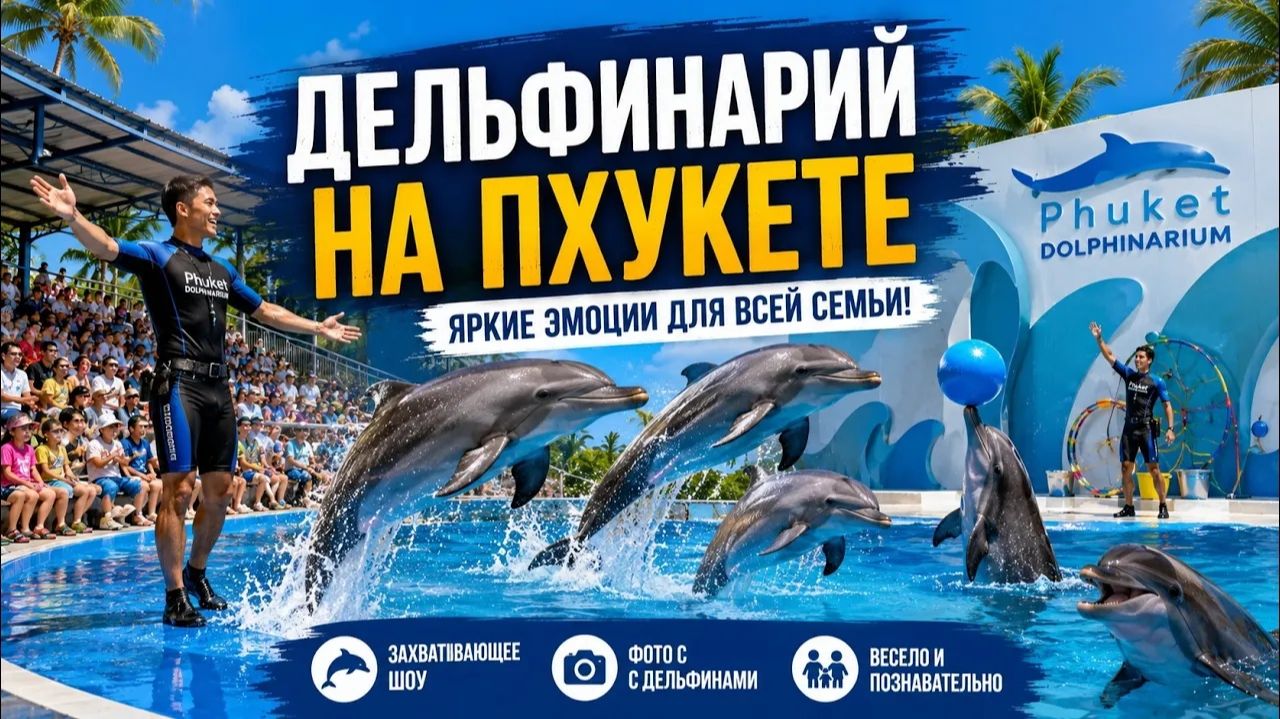 Дельфинарии на Пхукете 2026