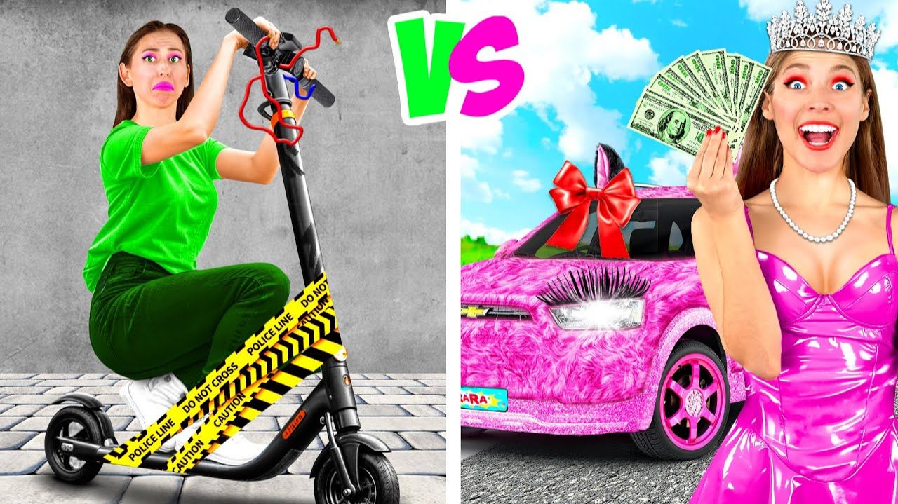 Богатые студенты vs Бедные студенты  Война Пранков от Fun Teen