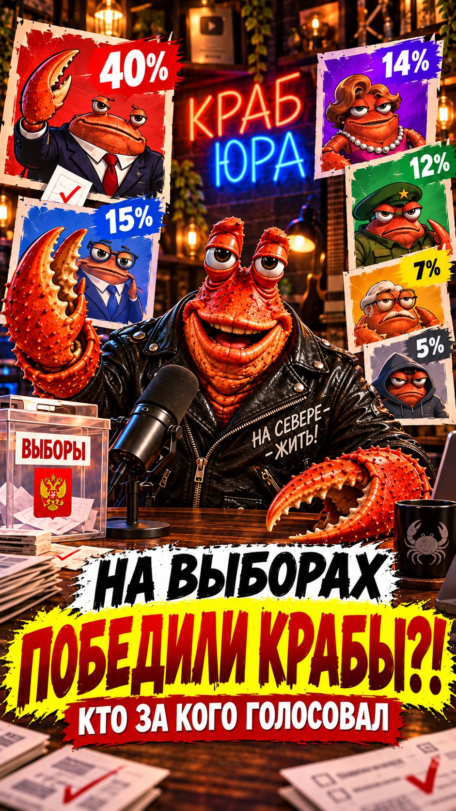Краб Юра 4 выпуск