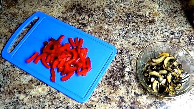Пицца на сковороде за десять минут очень вкусно