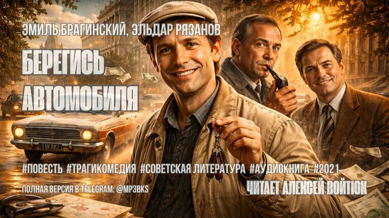 Аудиокнига. Эмиль Брагинский Эльдар Рязанов  Берегись автомобиля