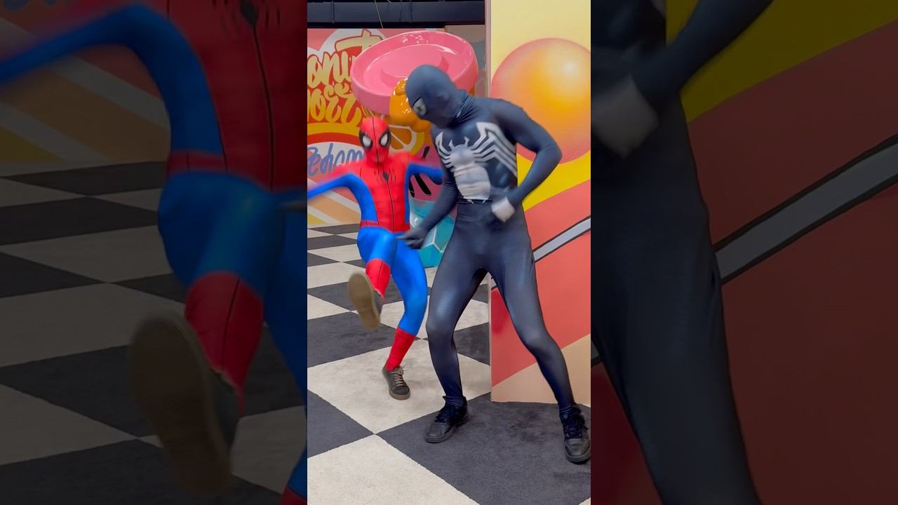 Venom scared Spider-Man  spiderman