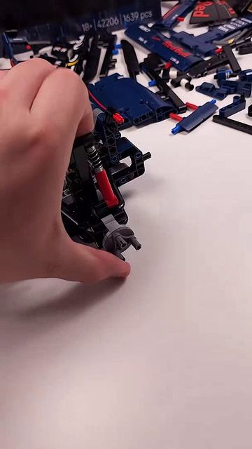 LEGO Technic ABT Lamborghini Huracan GT3 EVO2 MOC 42206 1480 деталей Альтернативная сборка