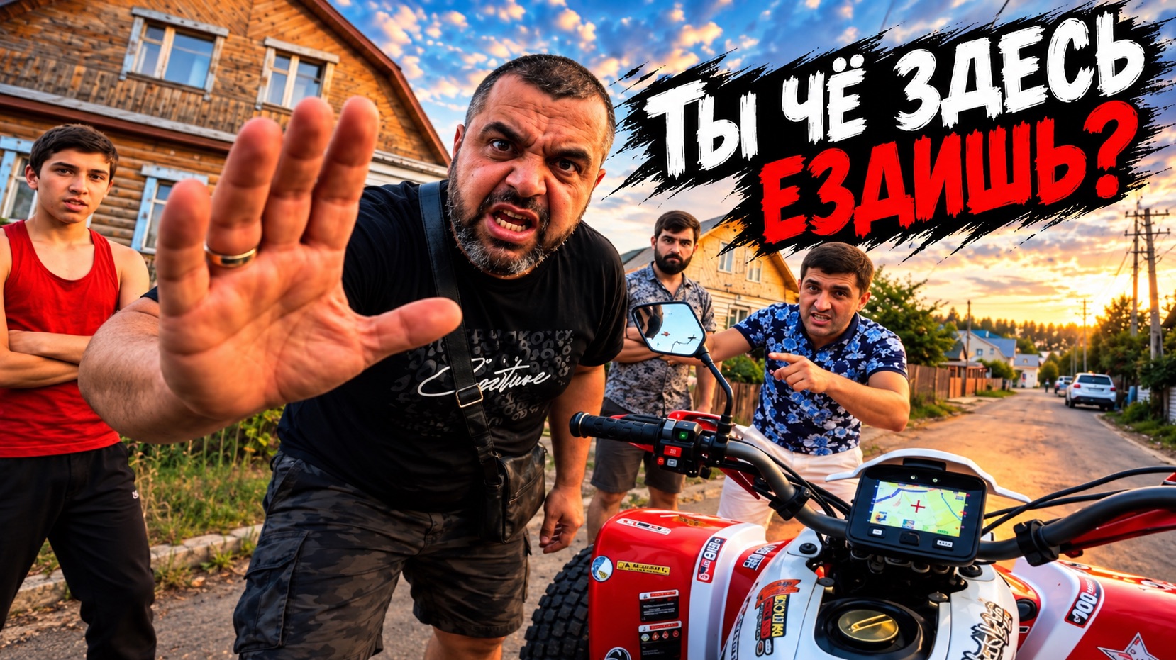 Напали на Байкера. Мото Ситуации