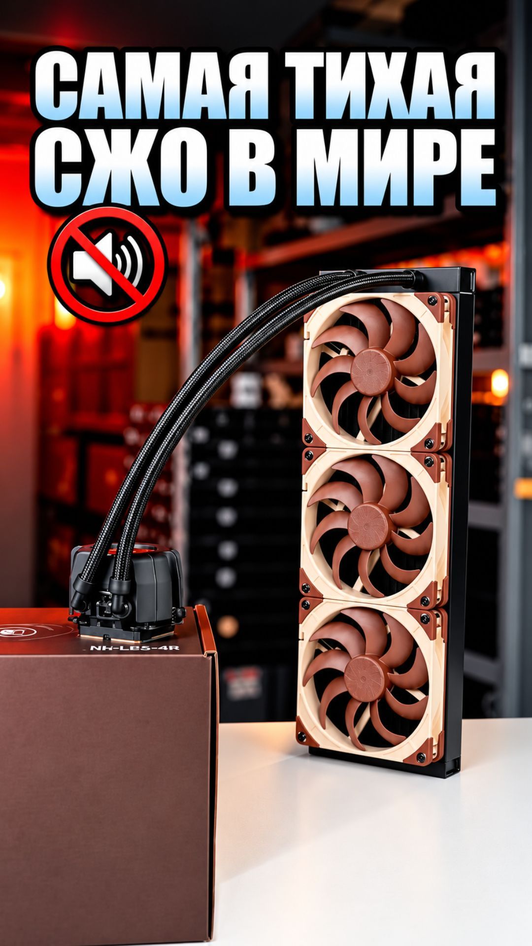 Noctua против писка помпы: зачем NL-LC1-42 такая дорогая?