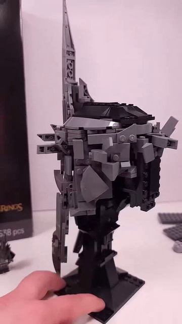 LEGO Icons Шлем Короля-чародея из Властелина колец MOC 11373 476 деталей Альтернативная сборка