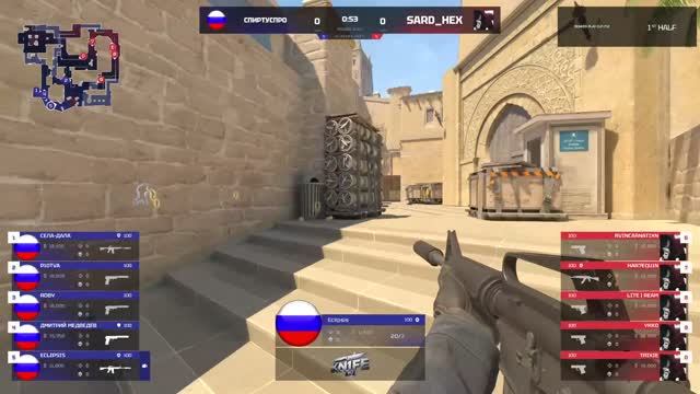 sard_hex -vs- СпиртусПро  BUNKER PLAY CUP  116 финала  kn1feTV