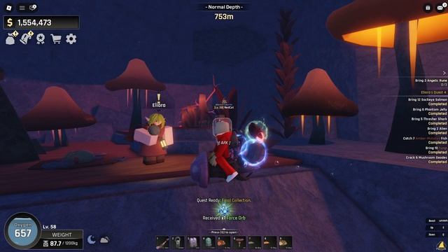 ИМБА! ОРУЖИЕ АНГЕЛА в игре БЕЗДНА роблокс  Abyss roblox  Сделал ВСЕ КВЕСТЫ локации GLOOM SPORE