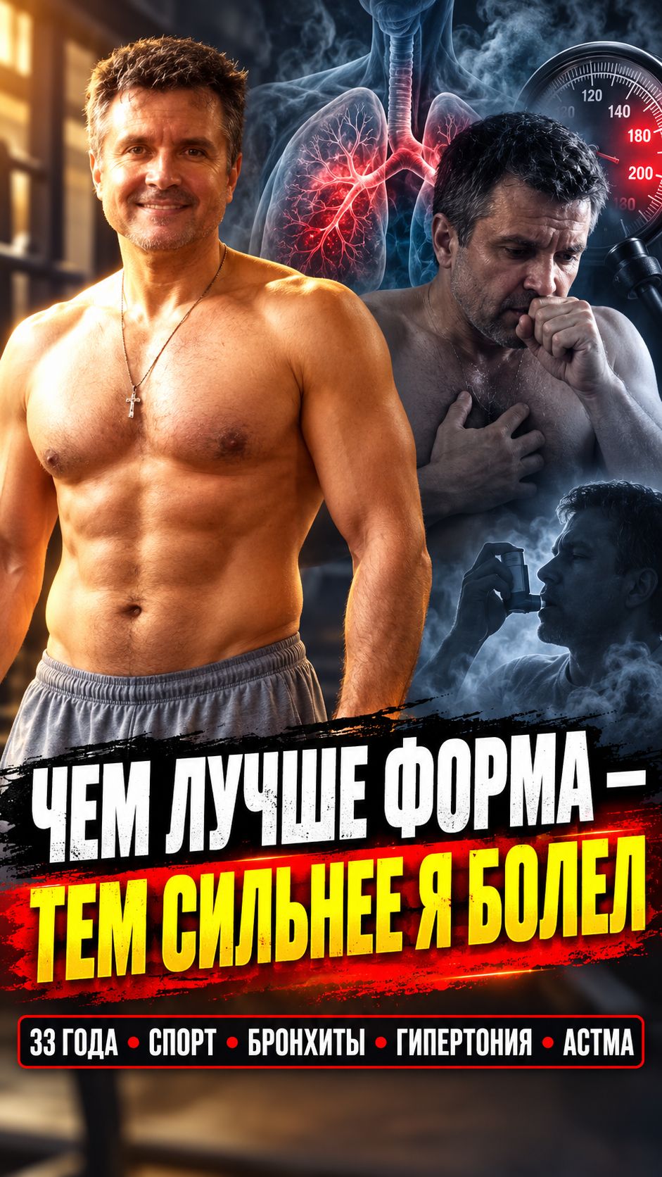 Чем лучше была моя спортивная форма  тем сильнее я болел  Метод Бутейко shorts спорт астма