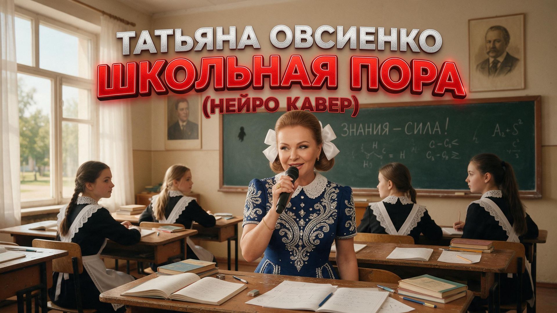 Татьяна Овсиенко - Школьная пора нейро кавер