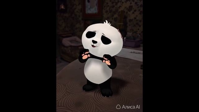 Панда ночник оживает!