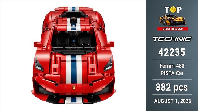 LEGO Technic Лето 2026 Подтвержденные наборы. Подробный обзор и сравнение
