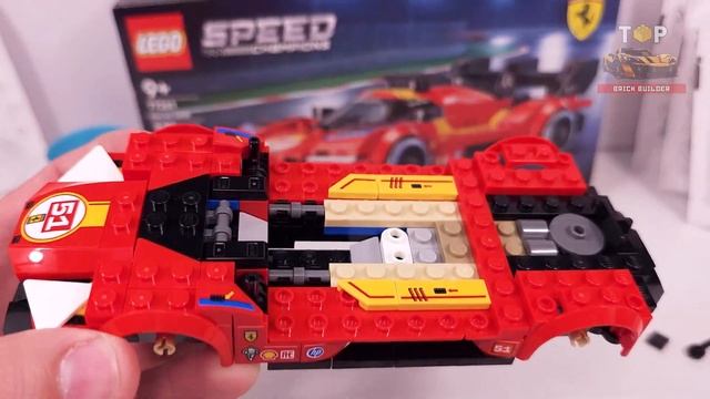 LEGO Speed Champions Ferrari 499P 77261 Пошаговые инструкции по сборке