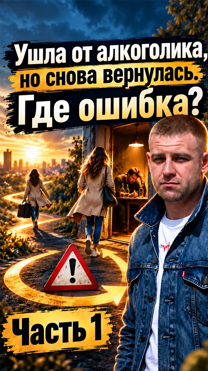 Ушла от алкоголика но снова вернулась. Где ошибка? Часть 13