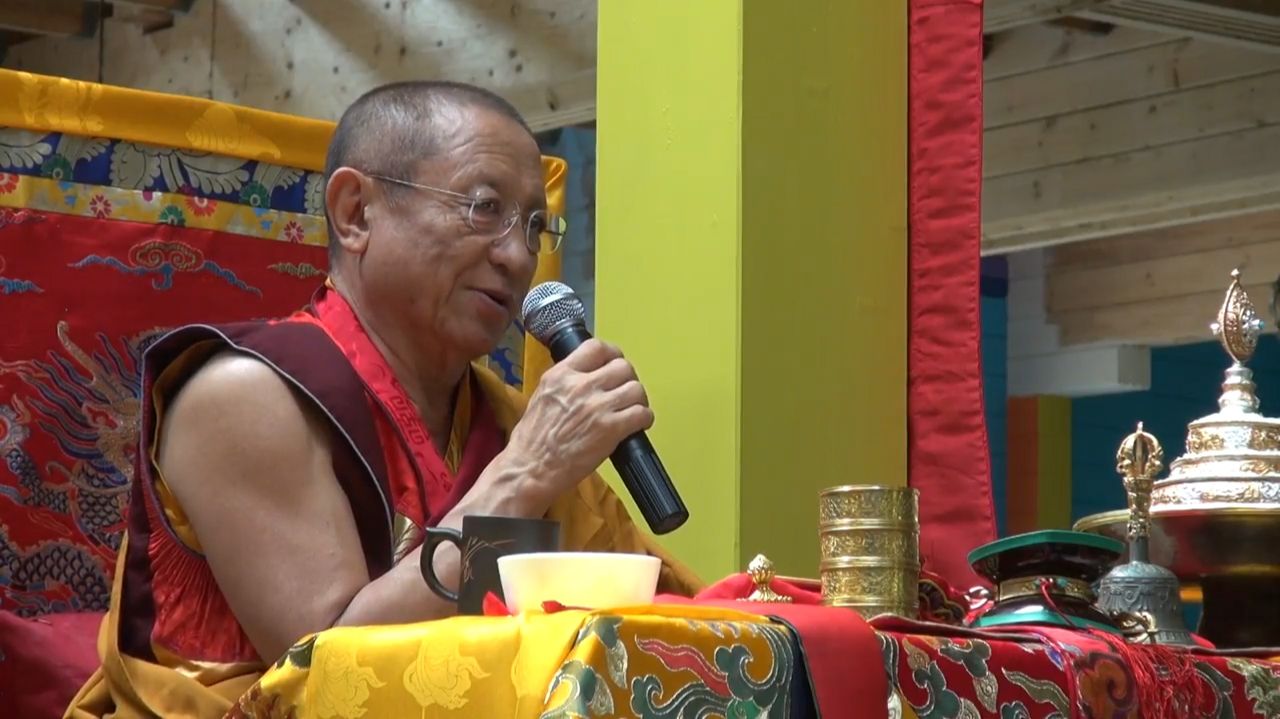 Архив 2014. Чокьи Ньима Ринпоче провел инаугурацию Тубтен Линга