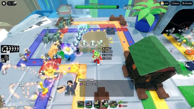 Получил БАШНЮ БИОЛОГА в ТДС роблокс | Tower Defense Simulator Roblox | Пасхальный ивент (хард мод)
