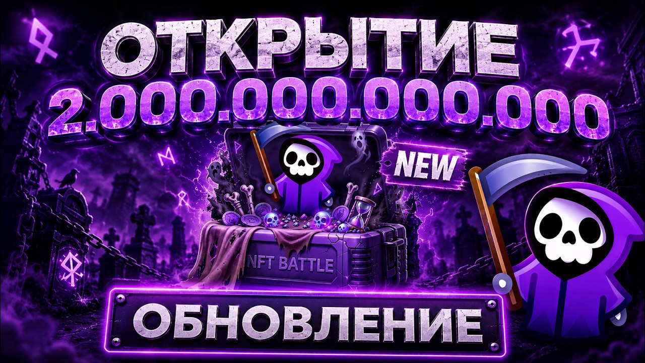 !НОВОЕ ОБНОВЛЕНИЕ! ОТКРЫЛ 2000 КЕЙСОВ Tsum НА 2 ТРИЛЛИОНА ЗВЕЗД В NFT BATTLE