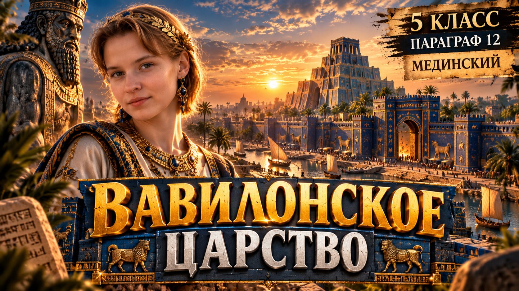  12. Вавилонское царство  5 класс  История  Мединский В.Р.