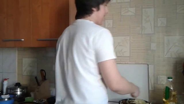 Тушеная капуста с сардельками