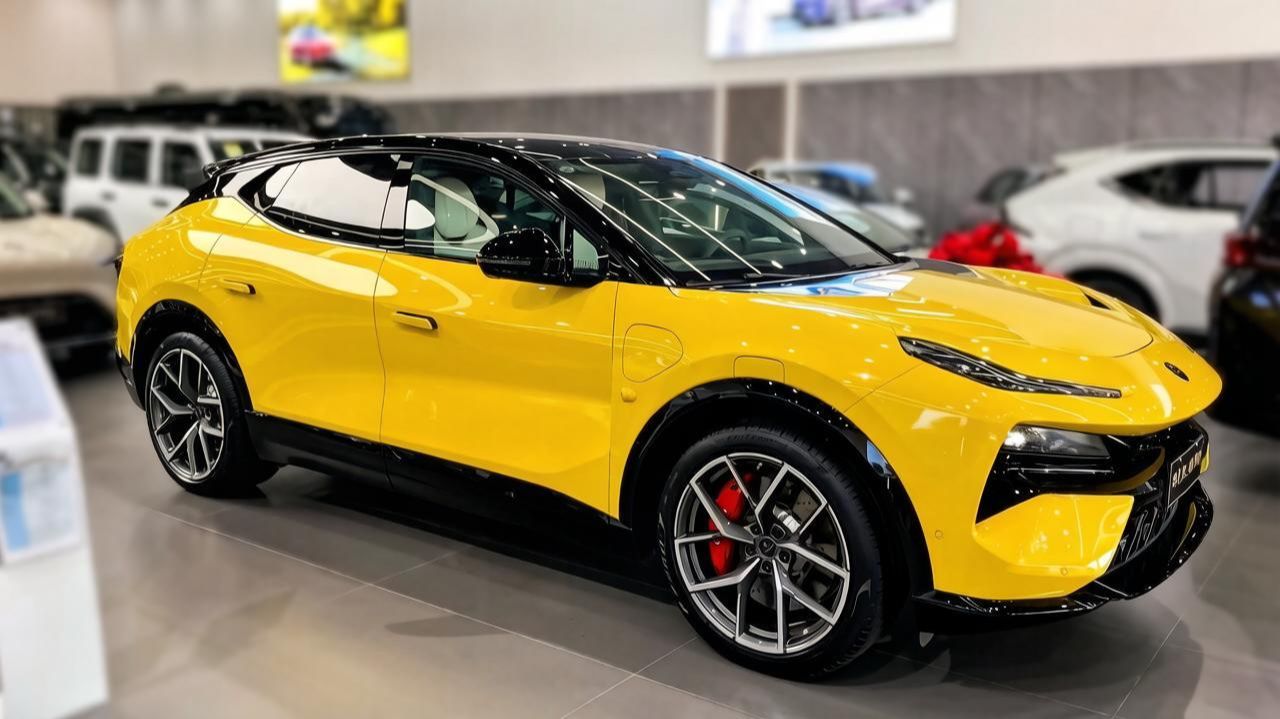 LOTUS ELETRE 2026 года электрический гипер-внедорожник мощностью 612 л.с. с запасом хода 600 км.